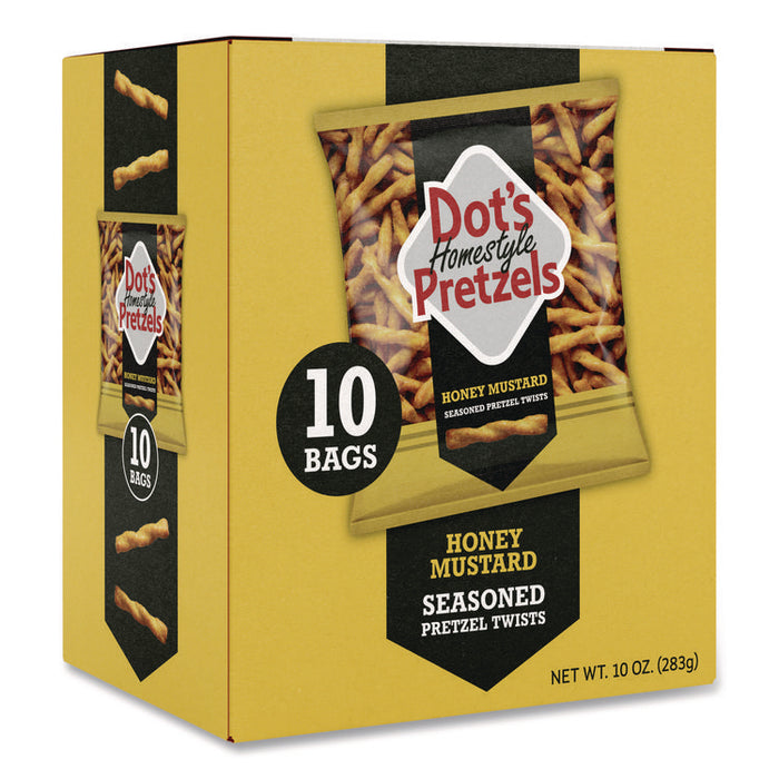 Honey Mustard Pretzels, 1 oz Bag, 10/Box