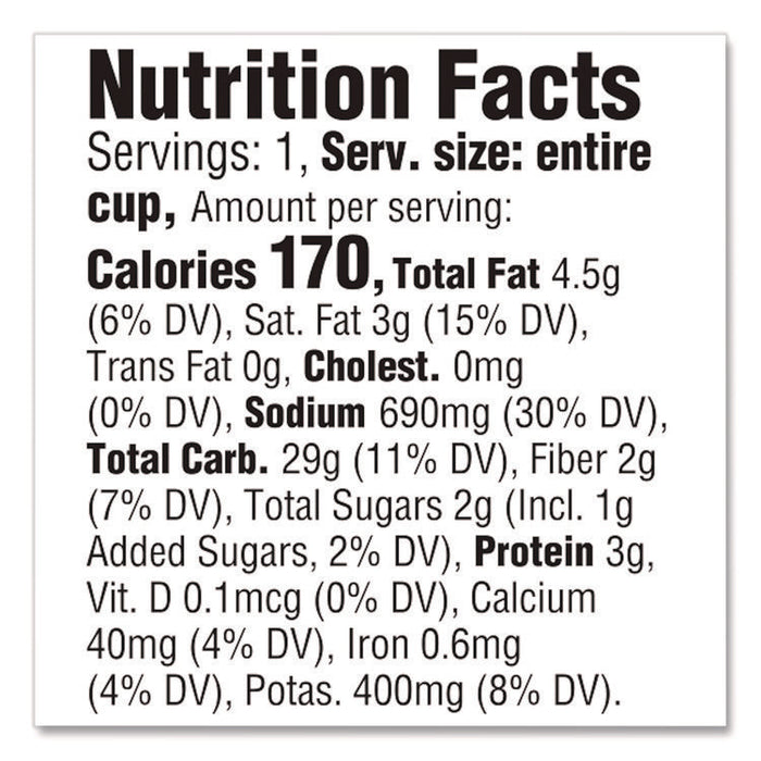 Buttery Homestyle Mashed Potatoes, 1.5 oz Cup, 10/Carton