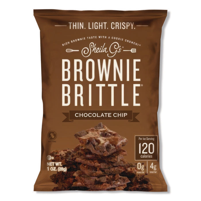 Chocolate Chip Crisps, 1 oz Bag, 6/Pack