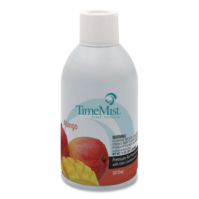 Premium Metered Air Freshener Refill, Mango, 7.1 oz Aerosol Spray