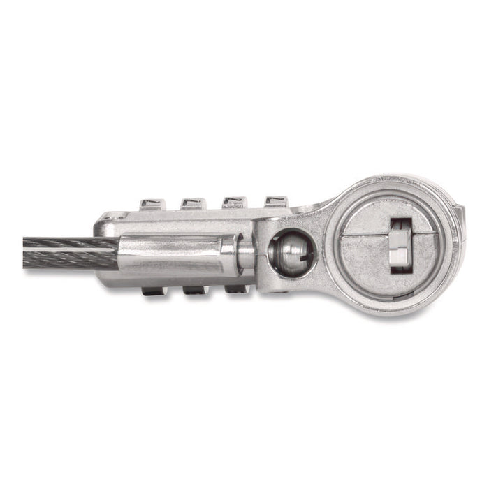 DEFCOM Ultimate Universal Serialized Combination Lock, 6.5 ft Cable