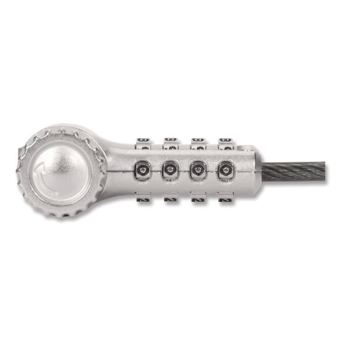 DEFCOM Ultimate Universal Serialized Combination Lock, 6.5 ft Cable