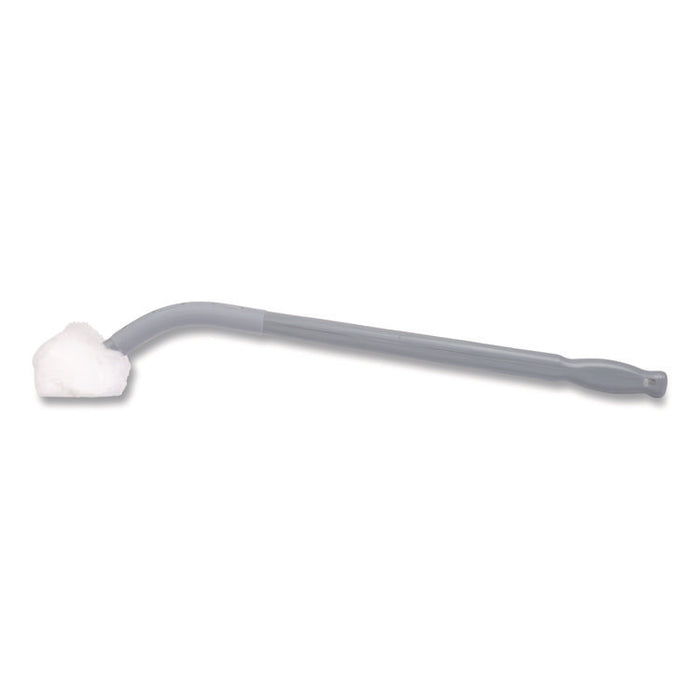 Toilet Bowl Swab, 26" Handle, Gray/Red/White