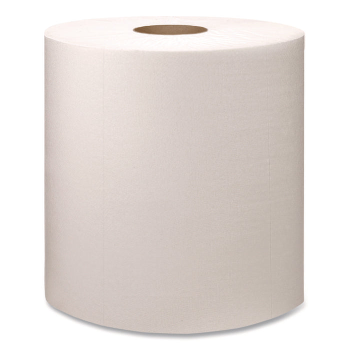 Light Duty Cleaning Cloth, Giant Roll, 1-Ply, 9 x 12.4, White, 1,450 Sheet Roll/Carton