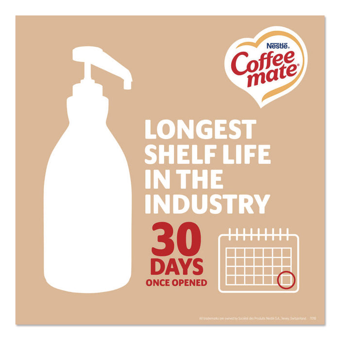 Liquid Coffee Creamer, Sweetened Original, 1.5 L Pump Bottle