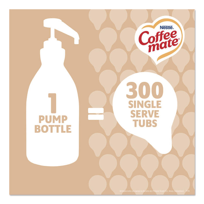 Liquid Coffee Creamer, Sweetened Original, 1.5 L Pump Bottle, 2/Carton