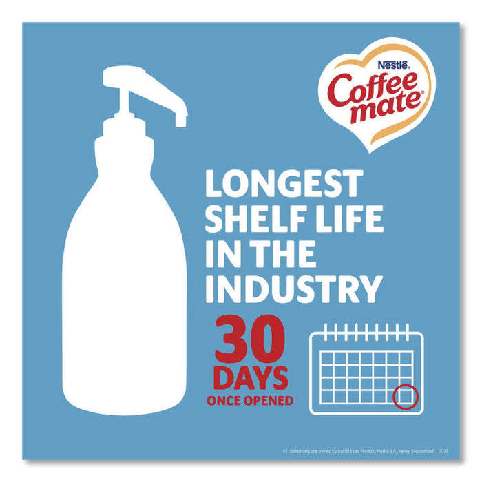 Liquid Coffee Creamer, French Vanilla, 1.5 L Pump Bottle