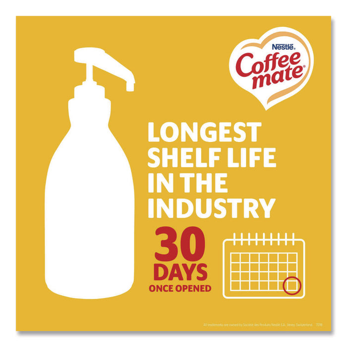 Liquid Coffee Creamer, Hazelnut, 1.5 L Pump Bottle
