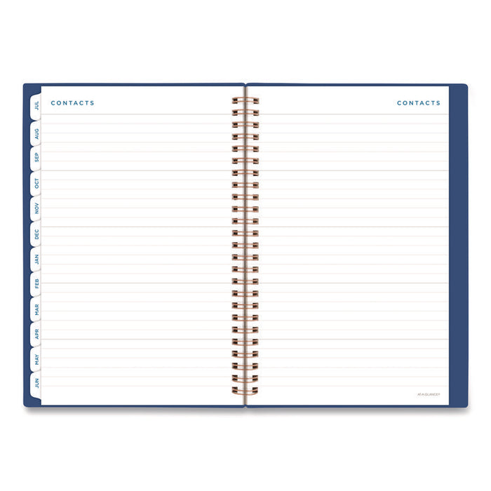 Signature Lite Academic Weekly Monthly Planner, Blue Cover, 12-Month (July to June): 2025 to 2026