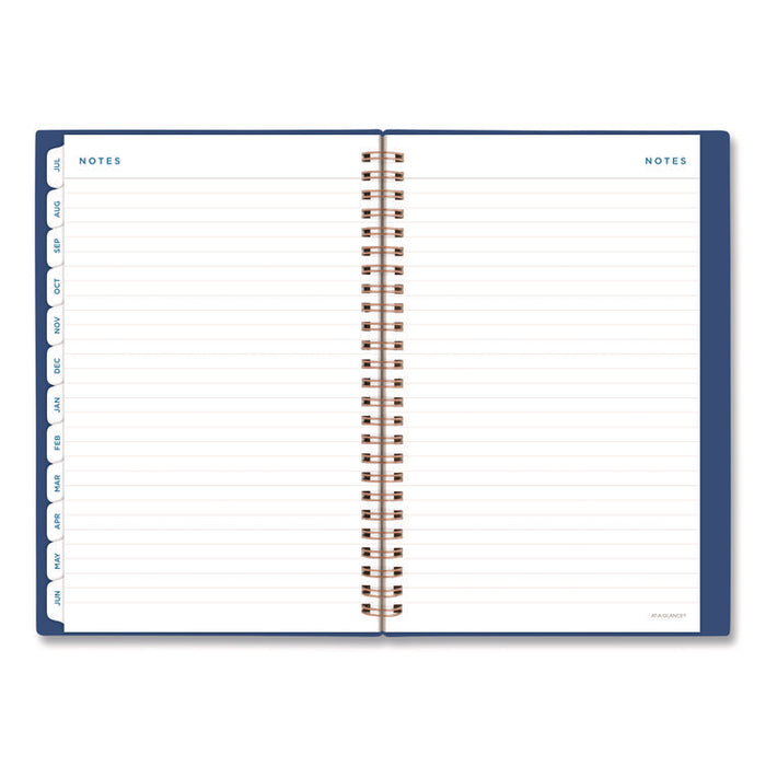 Signature Lite Academic Weekly Monthly Planner, Blue Cover, 12-Month (July to June): 2025 to 2026
