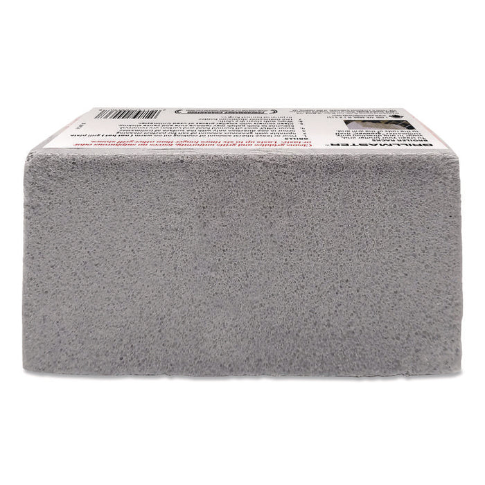 Grillmaster Griddle and Grill Cleaning Brick, 5.75 x 2.75, Gray, 12/Carton