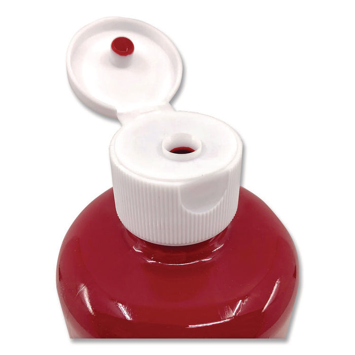 Washable Kids Paint, Assorted Colors, 16 oz Bottle, 6/Pack