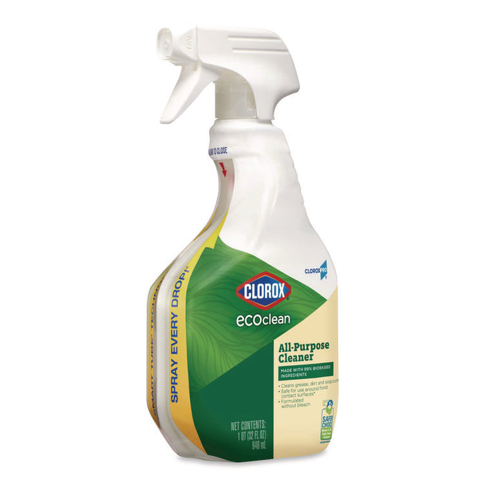 Clorox Pro EcoClean All Purpose Cleaner, Unscented, 32 oz Spray Bottle