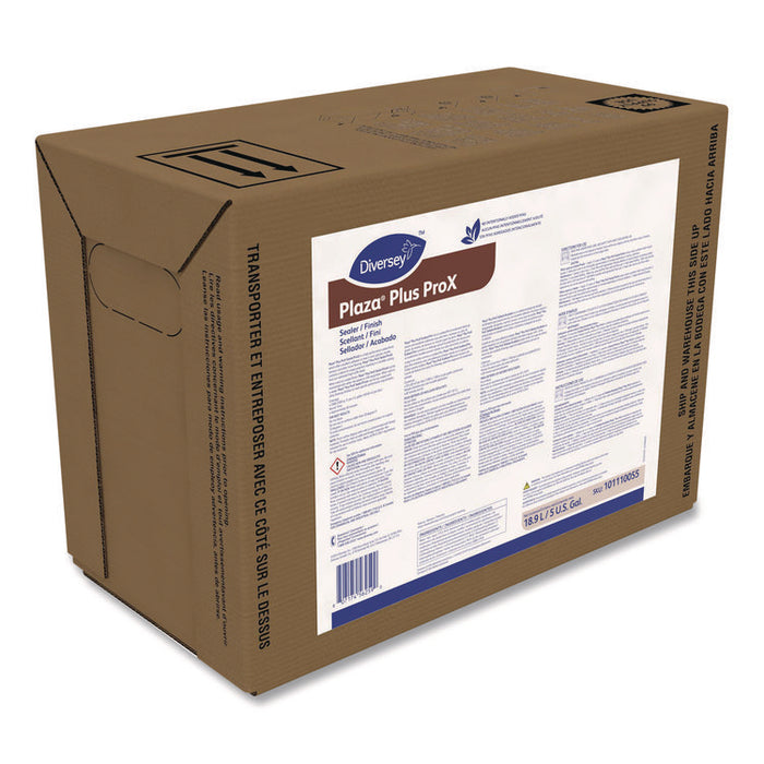 Plaza Plus ProX Sealer/Finish, 5 gal Bag-in-Box