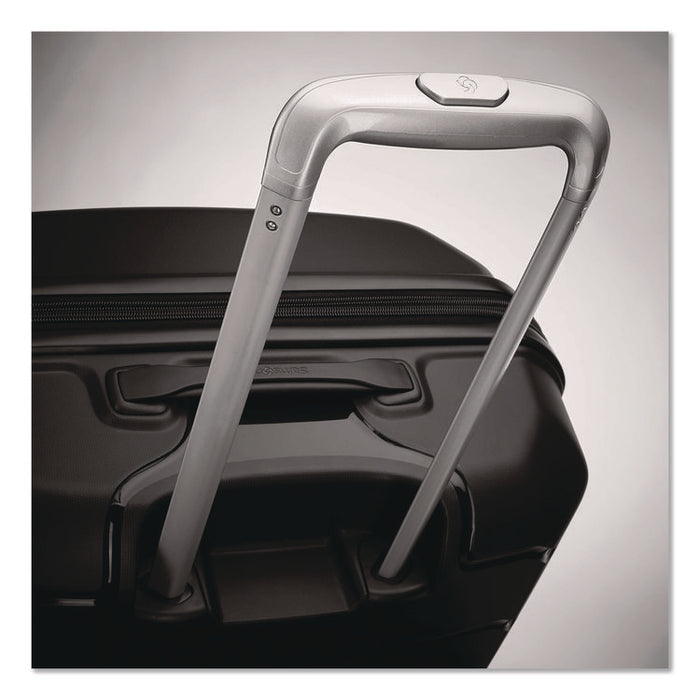 Freeform Hard Side Carry-On Suitcase, Four-Wheeled Spinner, 19.6 x 13.4 x 27.95, Black