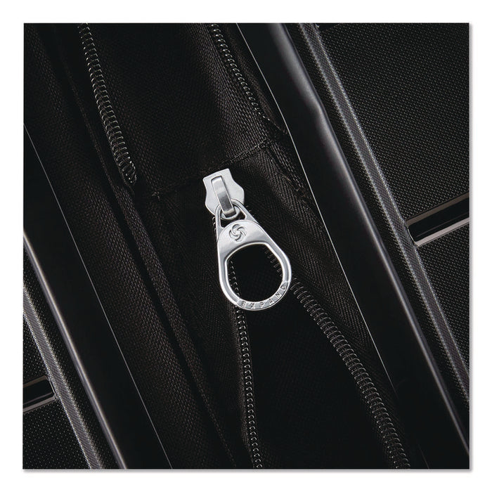 Freeform Hard Side Carry-On Suitcase, Four-Wheeled Spinner, 20.95 x 13.8 x 31.1, Black