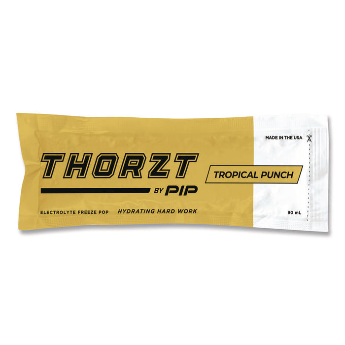 Electrolyte Freeze Pops, Assorted Flavors, 3 oz Tube, 10 Tubes/Bag, 15 Bags/Carton