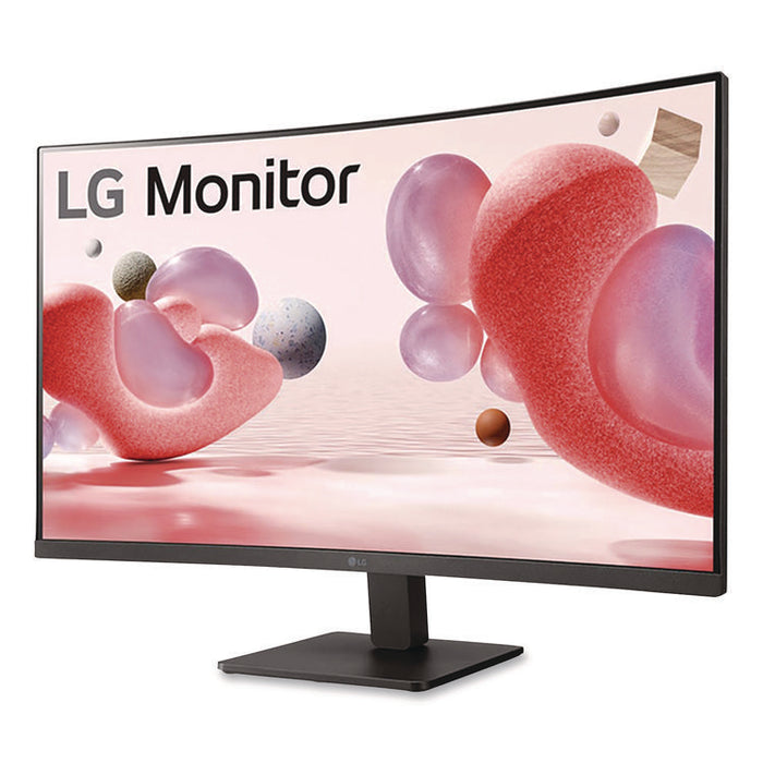 Curved LCD Monitor, 32" Widescreen, VA Panel, 1920 Pixels x 1080 Pixels