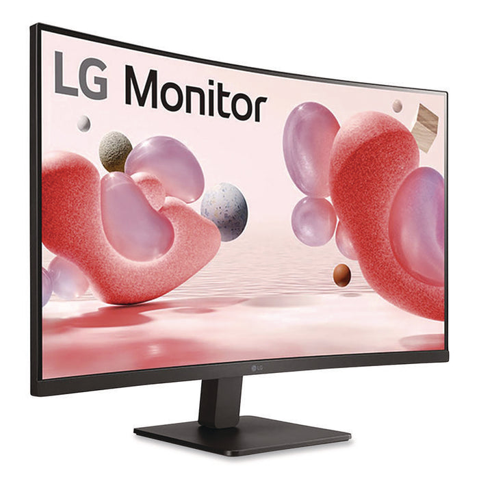 Curved LCD Monitor, 32" Widescreen, VA Panel, 1920 Pixels x 1080 Pixels