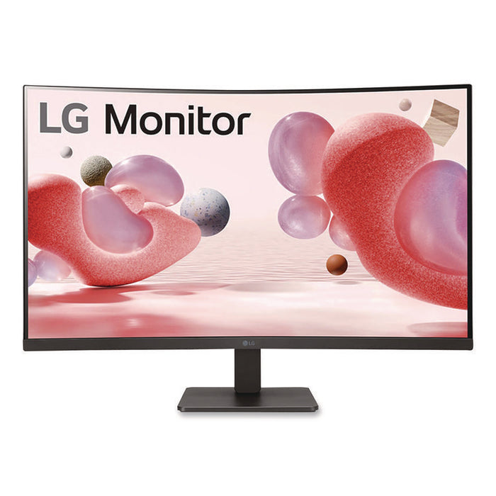 Curved LCD Monitor, 32" Widescreen, VA Panel, 1920 Pixels x 1080 Pixels