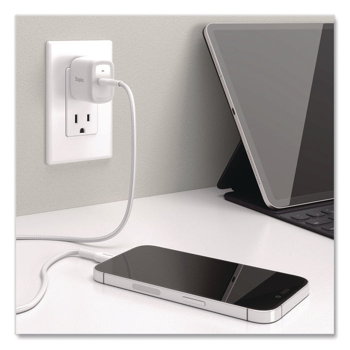 USB-C Wall Charger, 20 W, 1 Port, White
