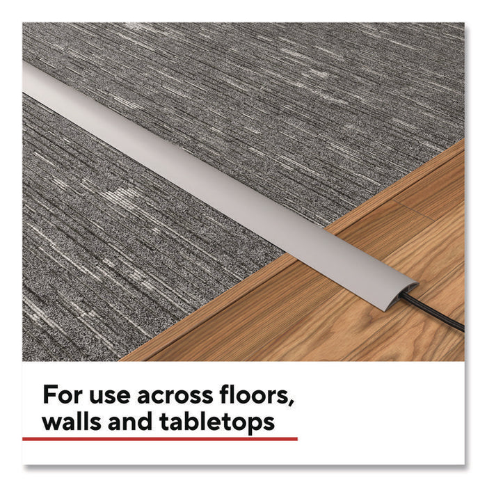 Cord Cover, 6 ft Long, Gray