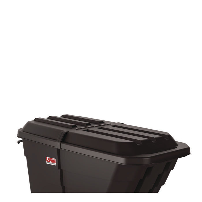 Tilt Truck Lid, For 1/2 Cubic Yard Tilt Truck, 29.22 x 57.91 x 5.44, Black