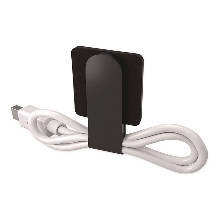 Cable Management Kit, Black/Gray, 30 Pieces/Pack