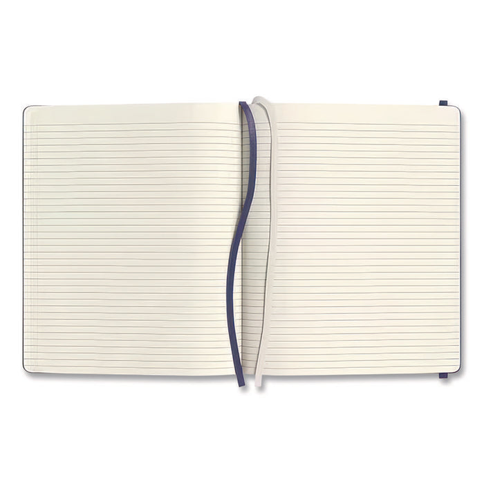 Hardcover Business Journal, 1-Subject, Narrow Rule, Blue Cover, (96) 10 x 8 Sheets