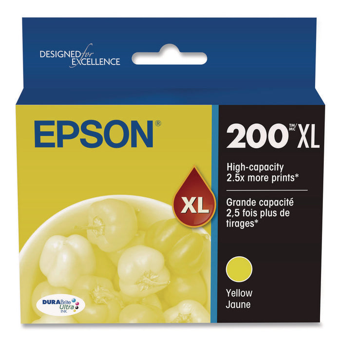 T200XL420S (200XL) DURABrite Ultrra High-Yield Ink, Yellow