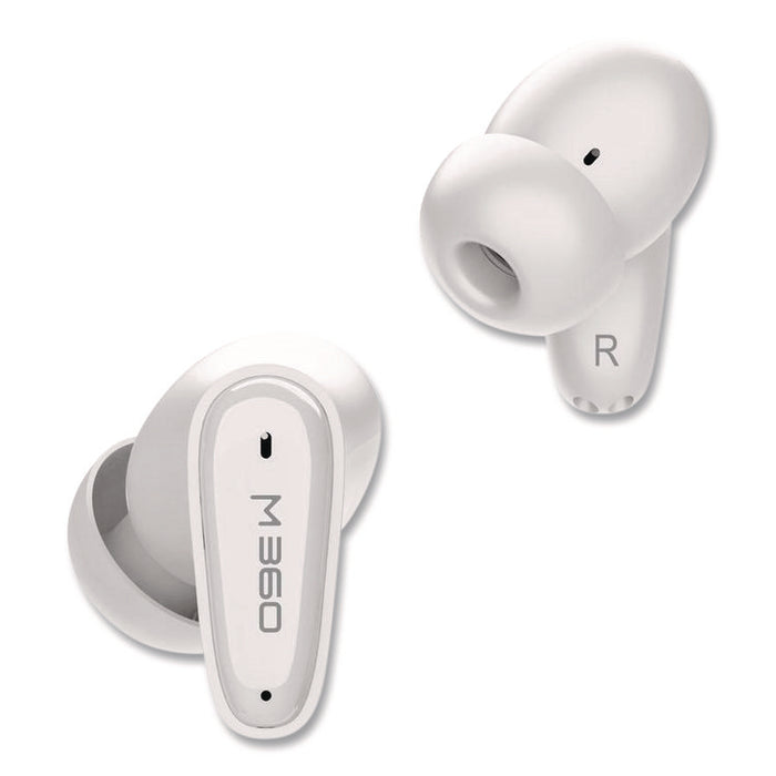 Nemesis True Wireless Earbuds, White