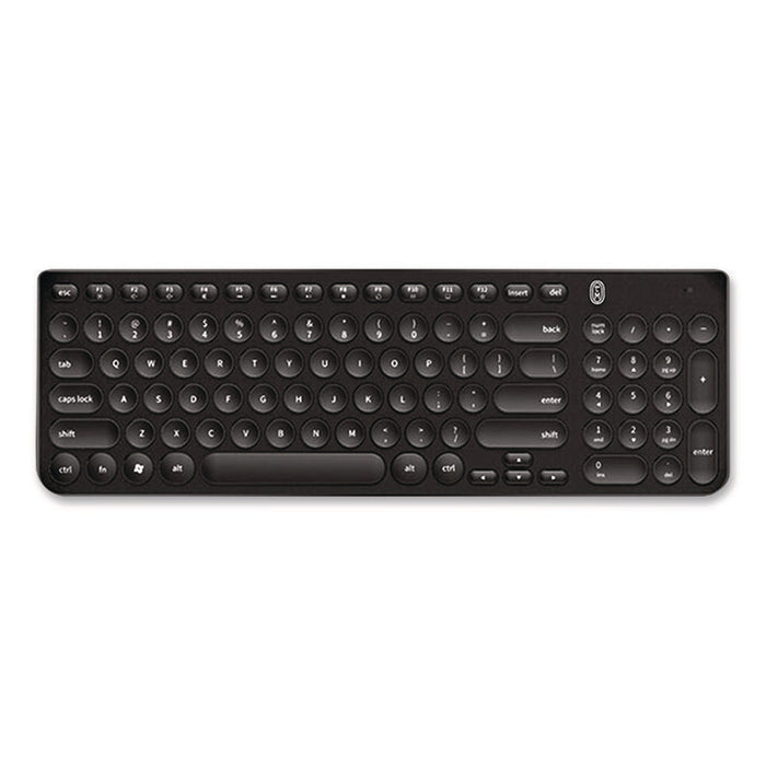 Pro Wireless Keyboard and Optical Mouse Combo, 2.4 GHz Frequency, Black