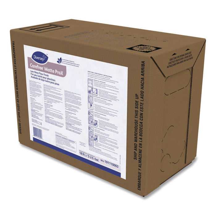 Carefree Matte ProX Floor Finish, 5 gal Bag-in-Box