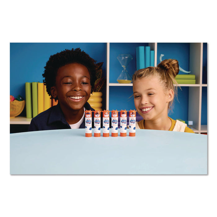 BlooStick Buddies and Disappearing Purple Glue Stick Combo Pack, 0.21 oz, Dries Clear, 12/Pack