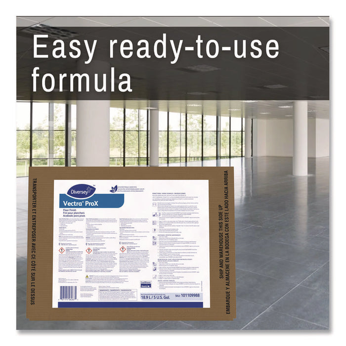 ProX Floor Finish, 5 gal, Bag-in-Box