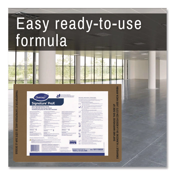 ProX UHS Floor Finish, 5 gal Bag-in-Box