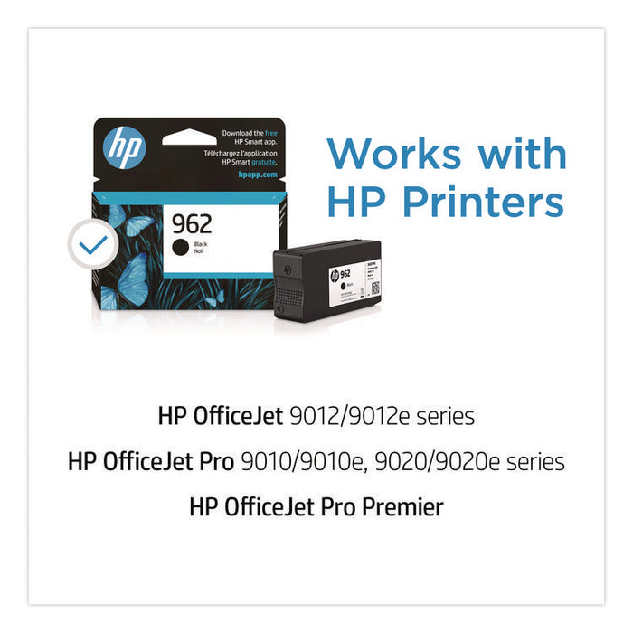 HP 962, (3HZ99AN) Black Original Ink Cartridge