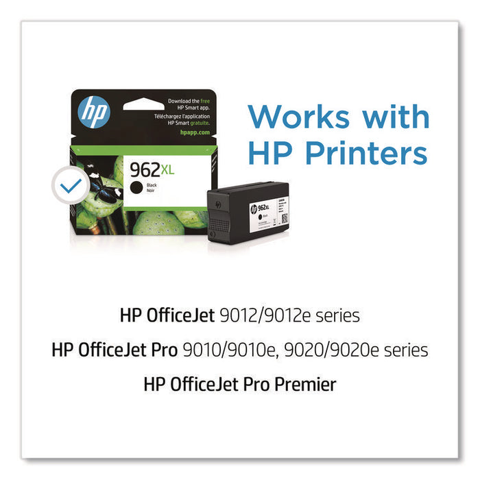 HP 962XL, (3JA03AN) High-Yield Black Original Ink Cartridge