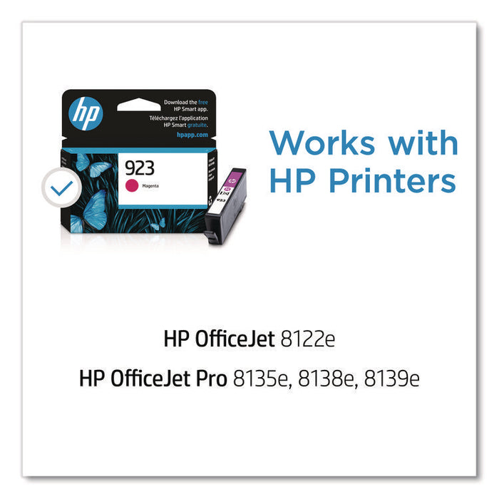 HP 923 (4K0T1LN) Magenta Original Ink Cartridge