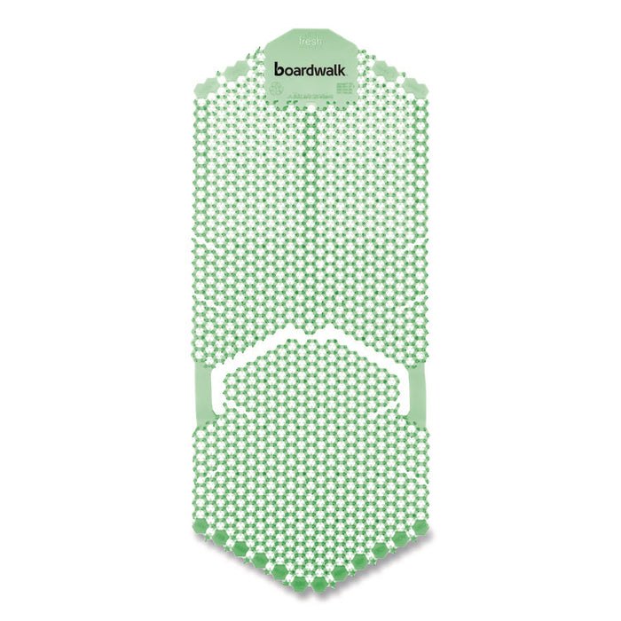 Vertical Urinal Screen, Cucumber Melon Scent, Green, 5.22 oz, 6/Carton