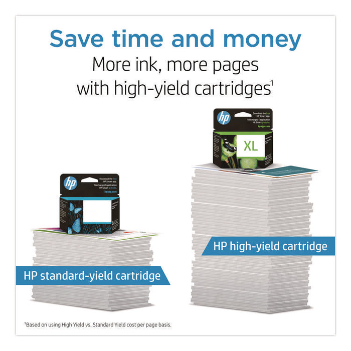 HP 63XL, (F6U63AN) High-Yield Tri-Color Original Ink Cartridge