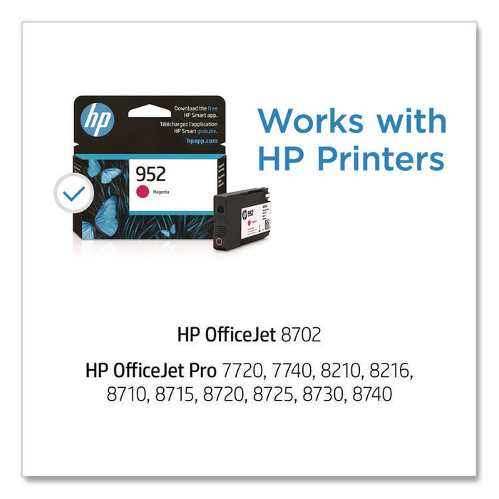 HP 952, (L0S52AN) Magenta Original Ink Cartridge