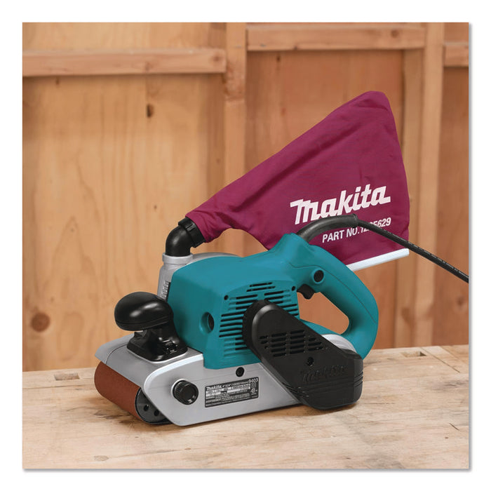 9403 Belt Sander, 1,640 ft/min, 4" x 24" Belt, 11 Amps