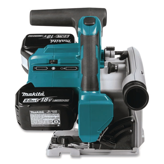 18V X2 (36V) LXT Brushless Lithium-Ion 6.5" Cordless Plunge Circular Saw Kit, 2 Batteries (XPS01PTJ), 6,300 rpm