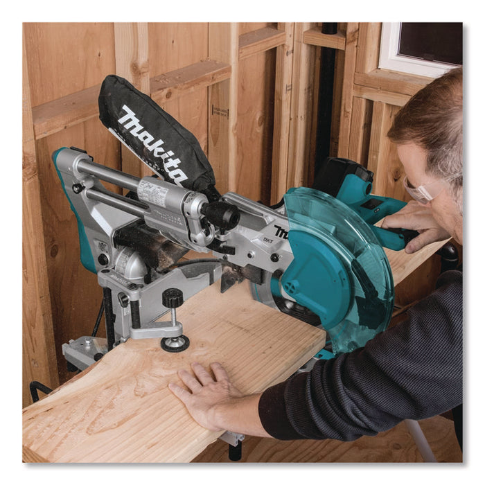 LS1019L 10" Dual-Bevel Sliding Compound Miter Saw with Laser, 3,200 rpm, 4.75" Fence, 120 V, 15 Amps