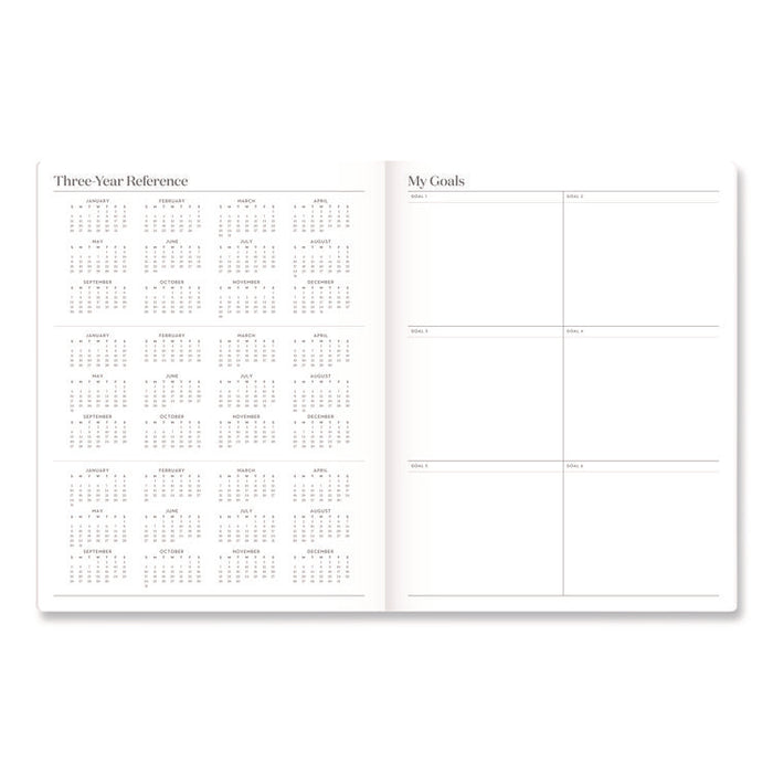 WorkStyle Stitched Monthly Planner, 11 x 8.5, Sunbaked Clay Cover, 12-Month (Jan-Dec): 2026