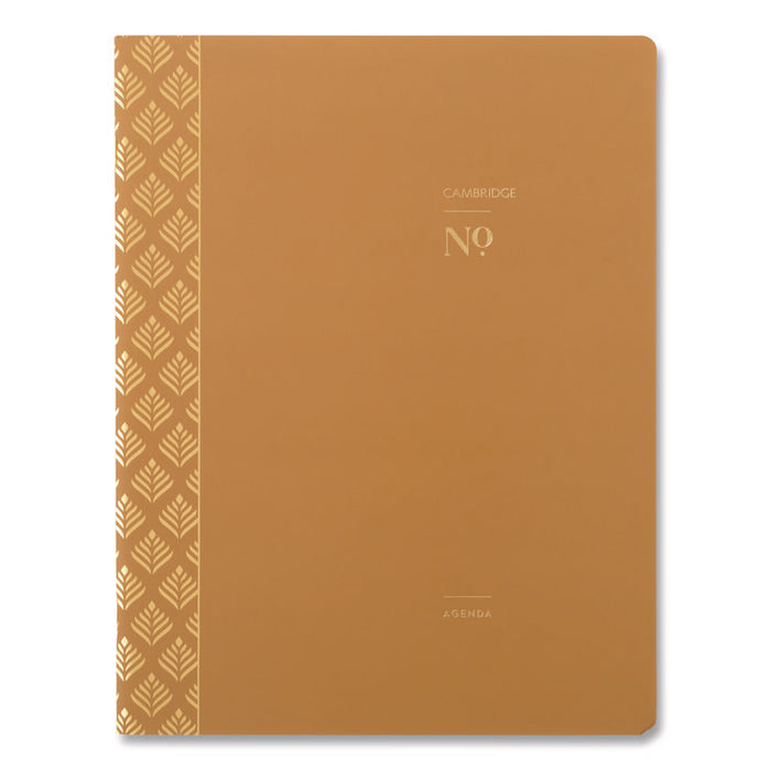 WorkStyle Stitched Monthly Planner, 11 x 8.5, Sunbaked Clay Cover, 12-Month (Jan-Dec): 2026