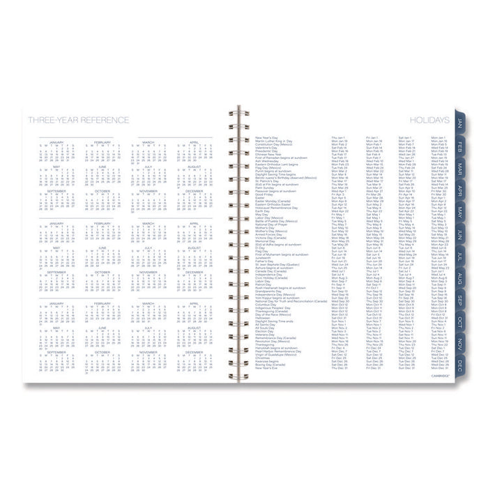 Abyss Weekly/Monthly Planner, 11 x 8.5, Water-Inspired Artwork, Blue Cover, 12-Month (Jan-Dec): 2026