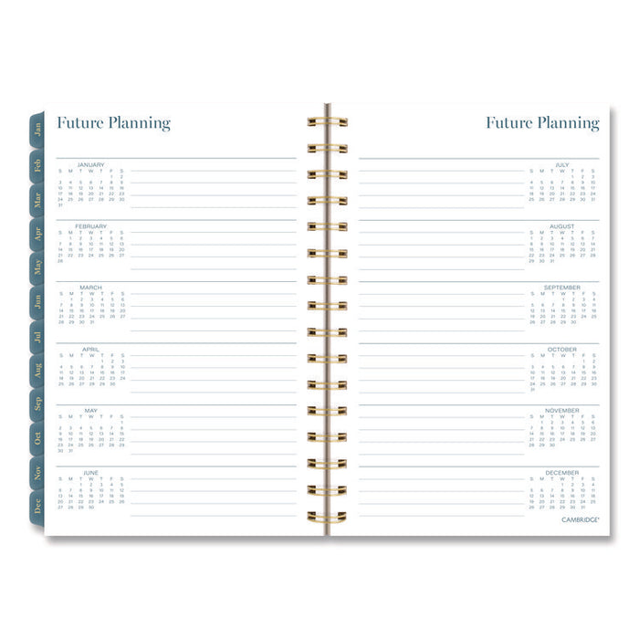 Midnight Garden Weekly/Monthly Planner, 8.5 x 5.5, Floral Artwork, Black/Pink/Green Cover, 12-Month (Jan-Dec): 2026