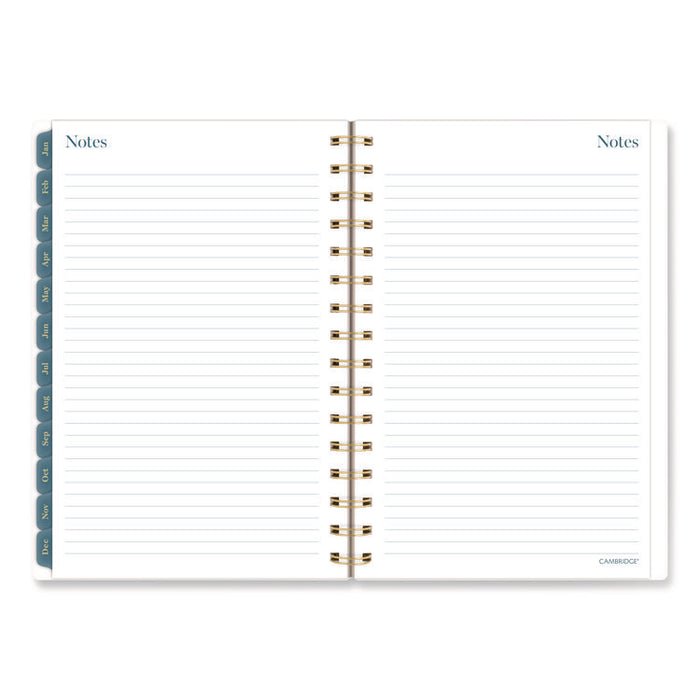 Midnight Garden Weekly/Monthly Planner, 8.5 x 5.5, Floral Artwork, Black/Pink/Green Cover, 12-Month (Jan-Dec): 2026